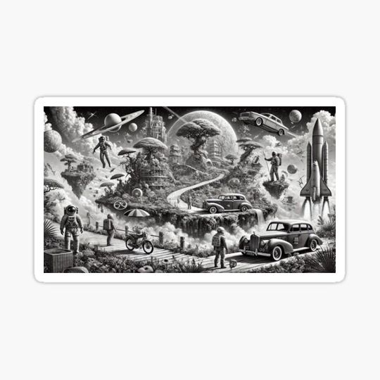 Discover Futuristic Pop Culture Dreamscape