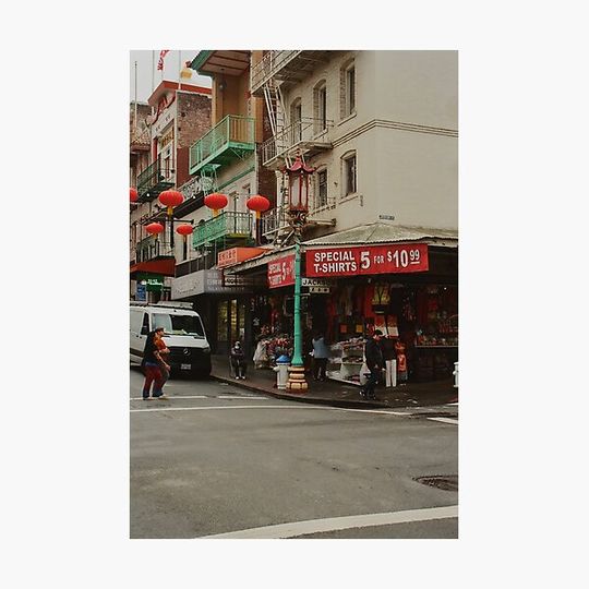 Discover chinatown street corner