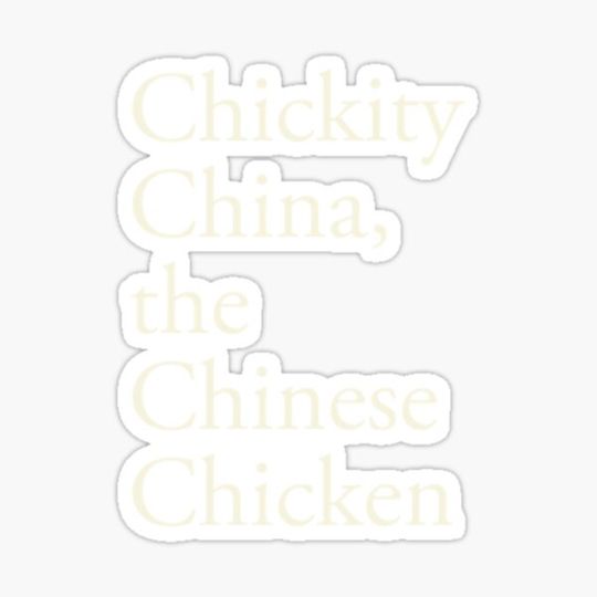 Discover Chickity China the Chinese Chicken
