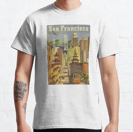 Discover Vintage San Francisco Poster
