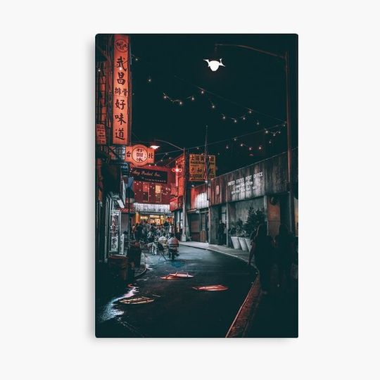 Discover Lost In Chinatown - Neon Art Print