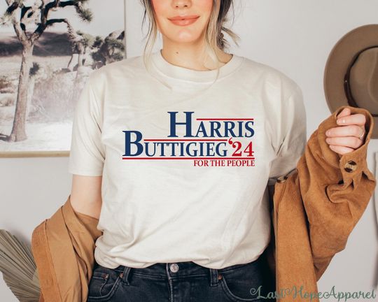 Discover Harris Buttigieg For The People Shirt 2024
