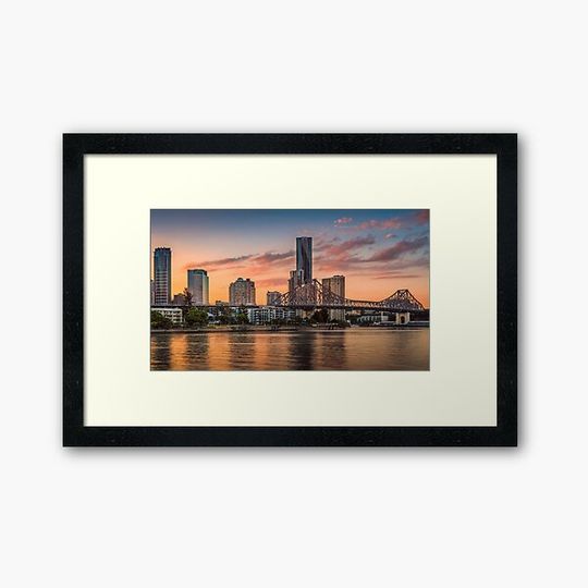 Discover Brisbane City Sunset