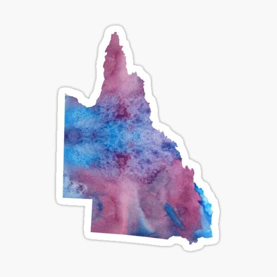 Discover Queensland silhouette