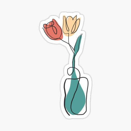 Discover Vase with flowers