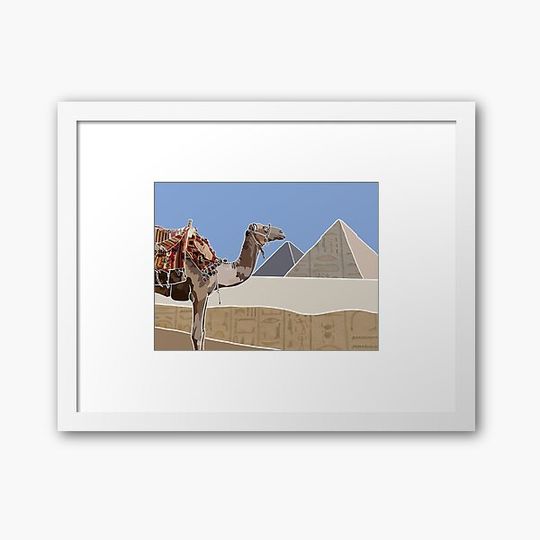 Discover “Camel and the Pyramids” No. 2 | Giza, Egypt