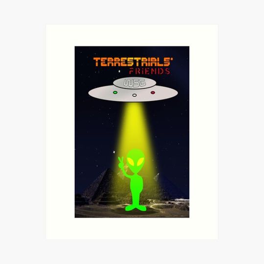 Discover Terrestrials' friends - Aliens and Pyramids