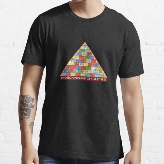 Discover The Swanson Pyramid of Greatness Classic T-Shirt