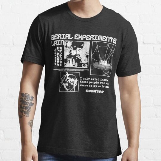Discover Serial Experiments Lain Classic T-Shirt