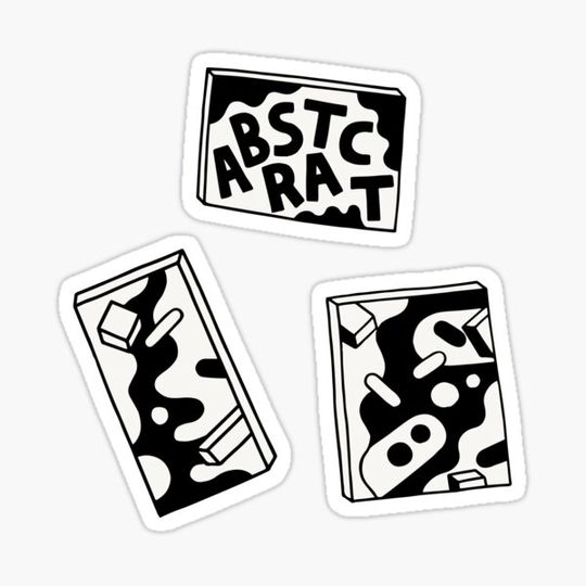 Discover Abstract stickers