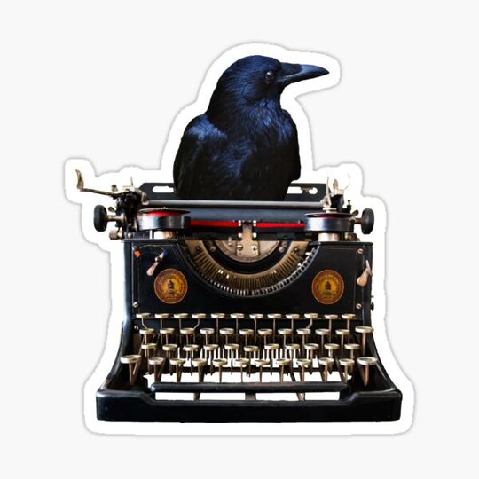 Discover Black Raven Typewriter Author Journalist