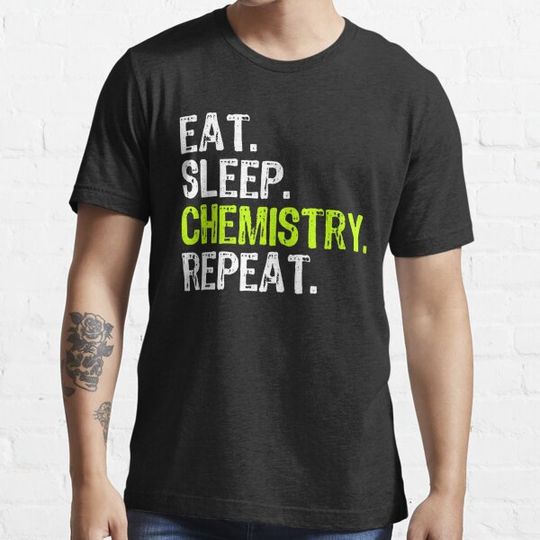 Discover Eat Sleep Chemistry Repeat Funny Chemist