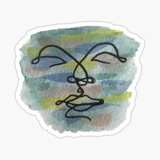 Discover One line Face