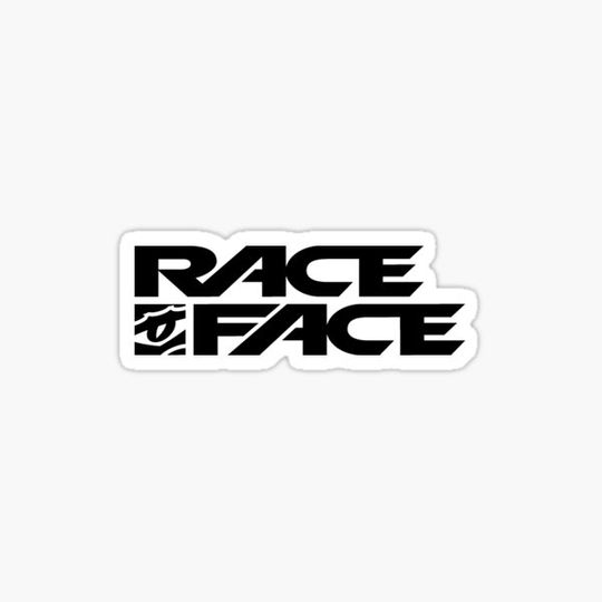 Discover Race Face Sticker