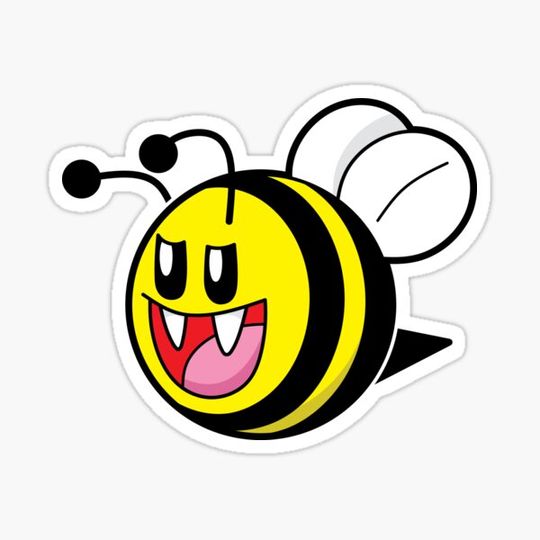 Discover Boo Bee (White Outline)