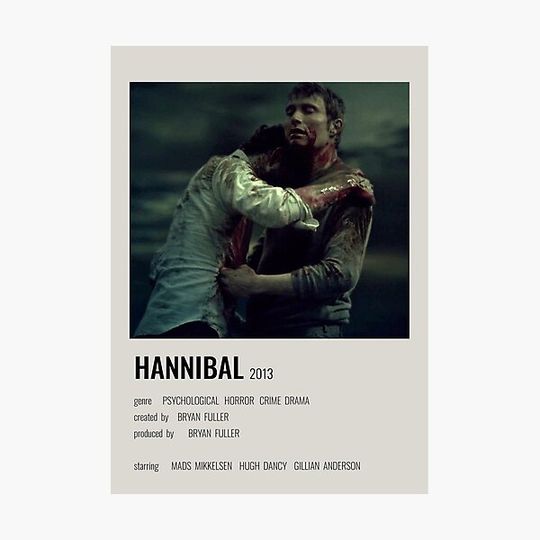 Discover Hannibal minimalist poster