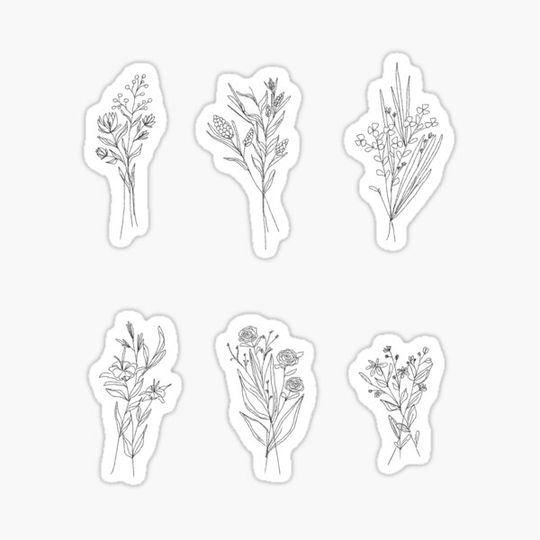 Discover ink wild flowers