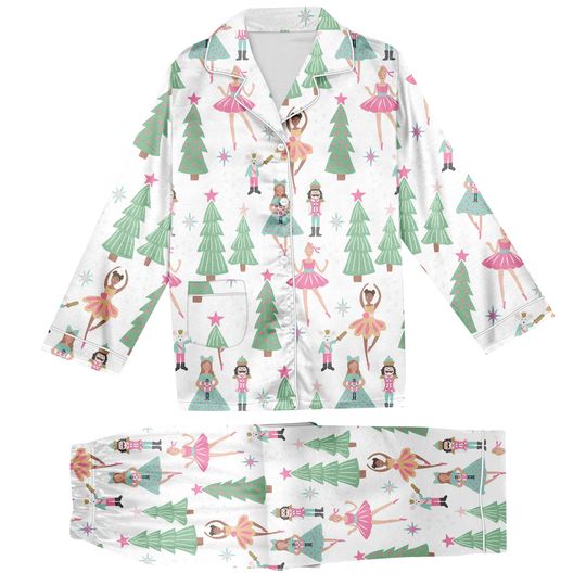 Discover Christmas Nutcracker Ballet Pajama Set, Christmas Nutcracker Dream Ballet Pajama Set