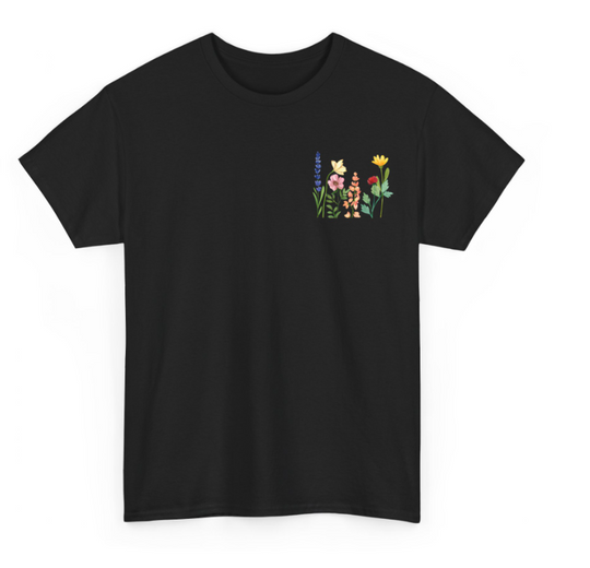 Discover Wildflowers Shirt, Floral Shirt, Botanical Shirt, Nature Lover Shirt, Plant shirts, Flower Shirt, Wildflower Shirt