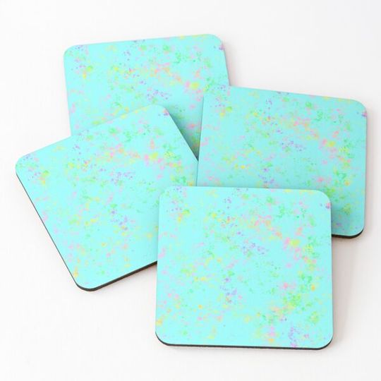 Discover Pastel Spring Splatter Art