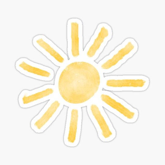 Discover Watercolour Sun