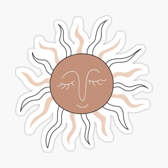 Discover Radiating Sun Boho design