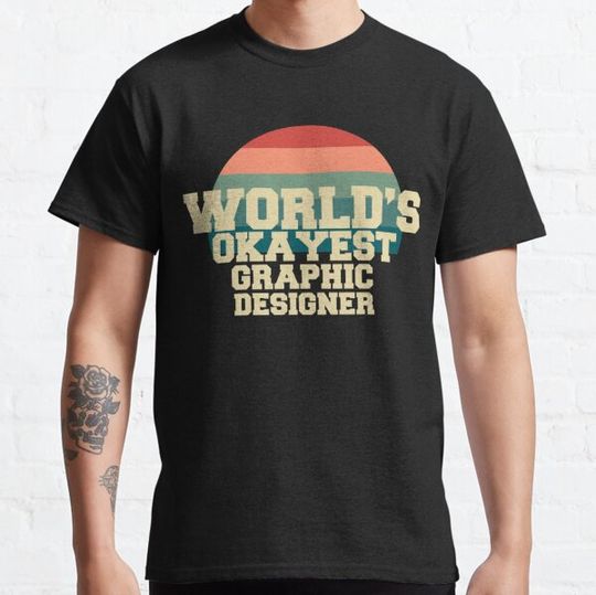 Discover World's Okayest Graphic Designer vintage