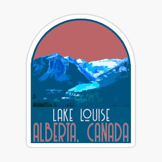 Discover Lake Louise Decal