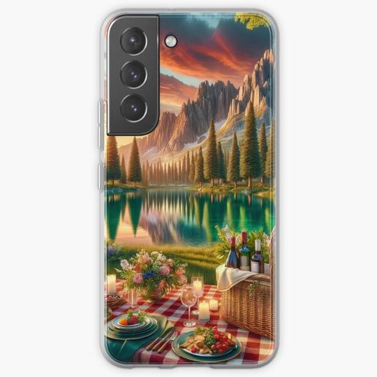 Discover Serene Sunset Picnic by the Lake