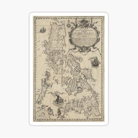 Discover Vintage Map of The Philippines (1744)