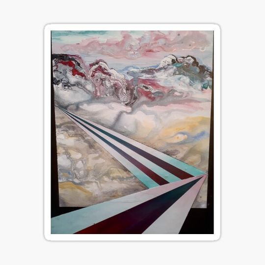 Discover Trippy 'Xanadu' Painting