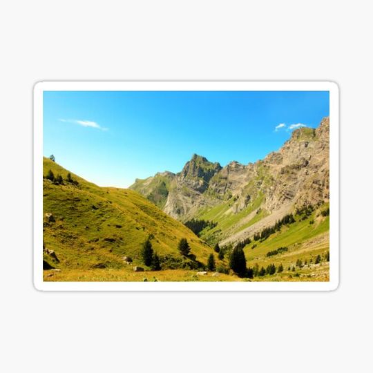 Discover Mountain Landscape Swiss Alps