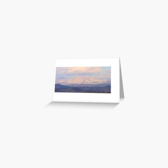 Discover Meeker and Longs Peak Twin Peaks Panorama Color Image
