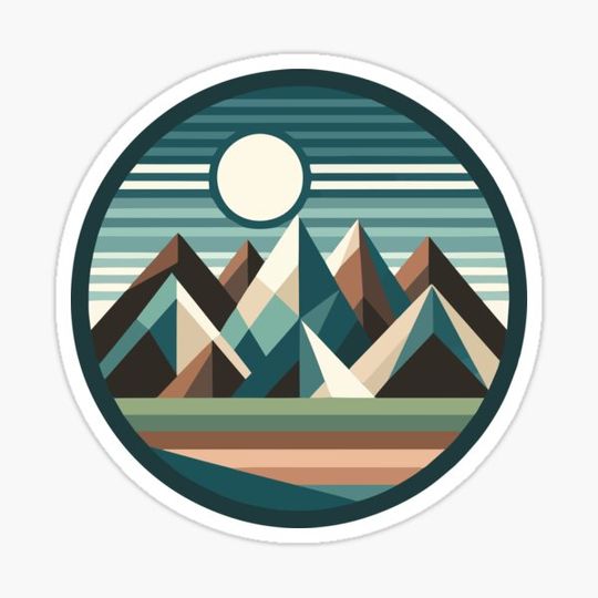 Discover Geometric Peaks: Modern Mountain Majesty