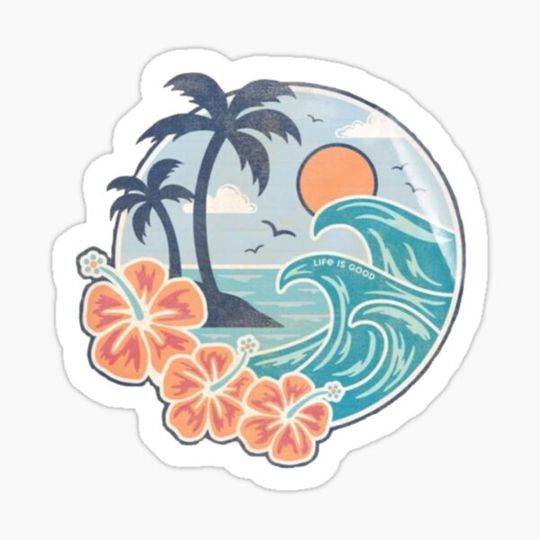 Discover Ocean Sticker