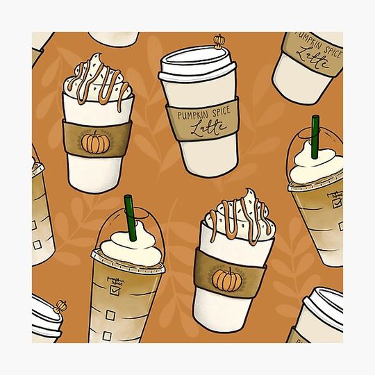 Discover Pumpkin Spice Coffee Pattern