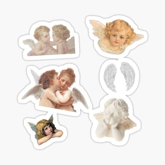 Discover renaissance angel pack [X6] stickers