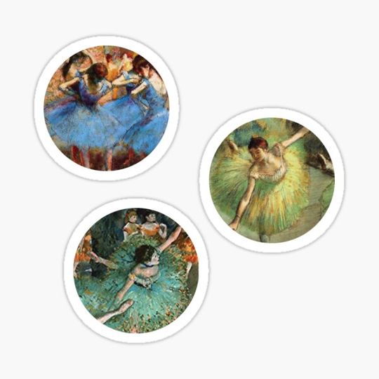 Discover Degas Artsy Stickers