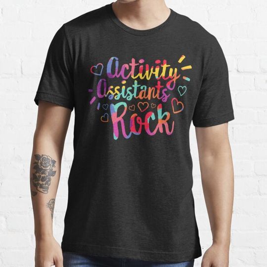 Discover Activity Assistants Rock Shirt, Activity Professionals Week Tee, Assistants Appreciation Gift, Profe