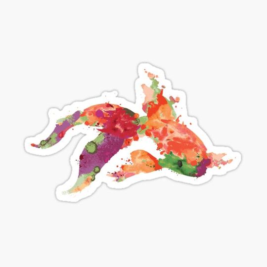 Discover watercolor fish