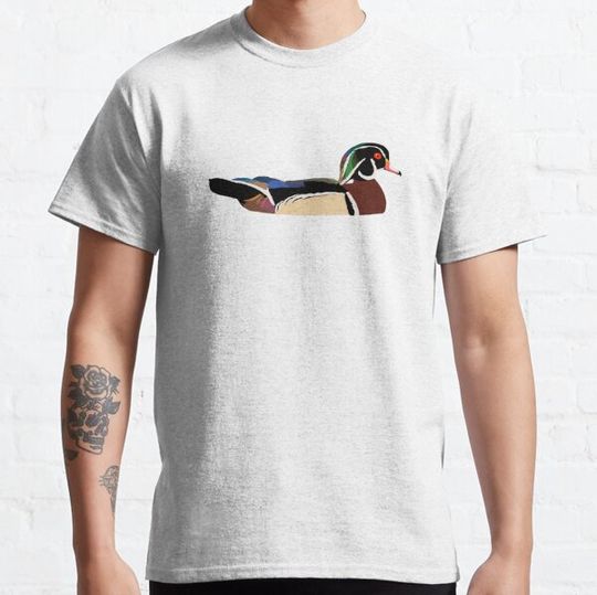 Discover Swimming Wood Duck