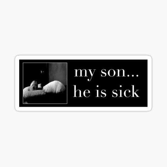 Discover my son he is sick (eraserhead baby)