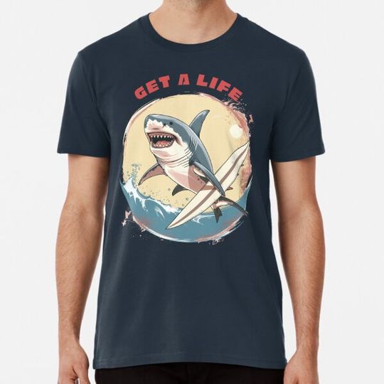 Discover Shark Surfboard, Get a life