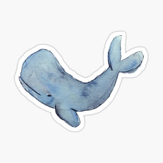 Discover Watercolor Whale