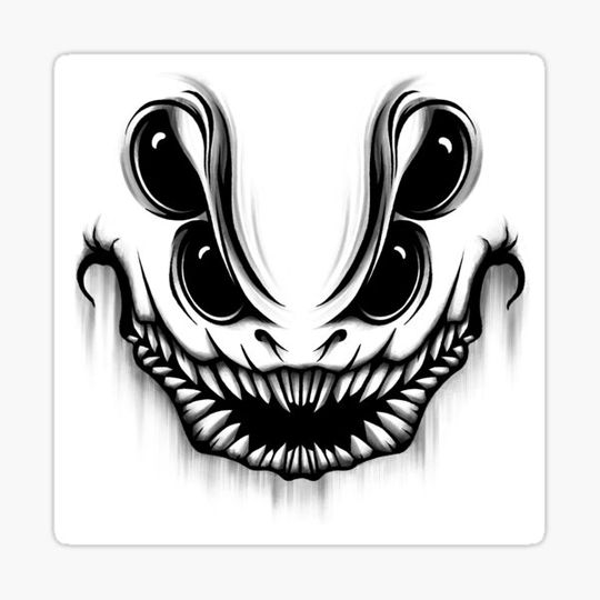 Discover SUBNAUTICA - Reaper Leviathan STYLIZED LOGO