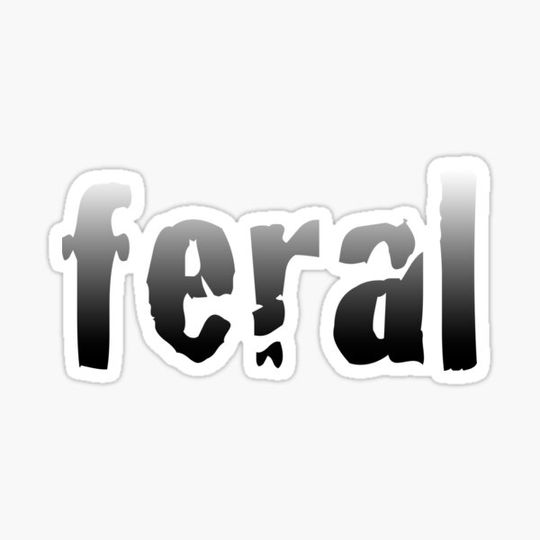 Discover Feral Graphic Black Gradient