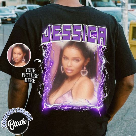 Discover Custom I Love My Girlfriend  Shirt, Bootleg Shirt, Custom Your Photo,Girlfriend Collage Shirt, Anniversary Gift
