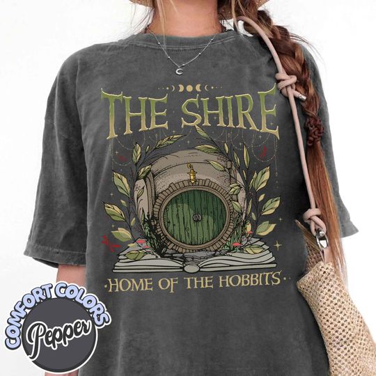 Discover The Shire  Shirt, Gift For Hobbit Lovers, Tolkien Shirt, The Fellowship Bookish Shirt Hobbit Shirt, Lord Of The Rings Shirt