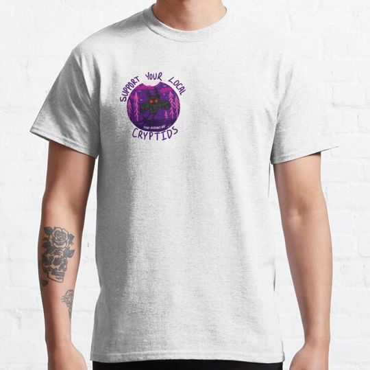 Discover Support Your Local Cryptids- Mothman