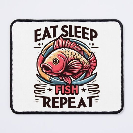 Discover Eat Sleep Fish Repeat